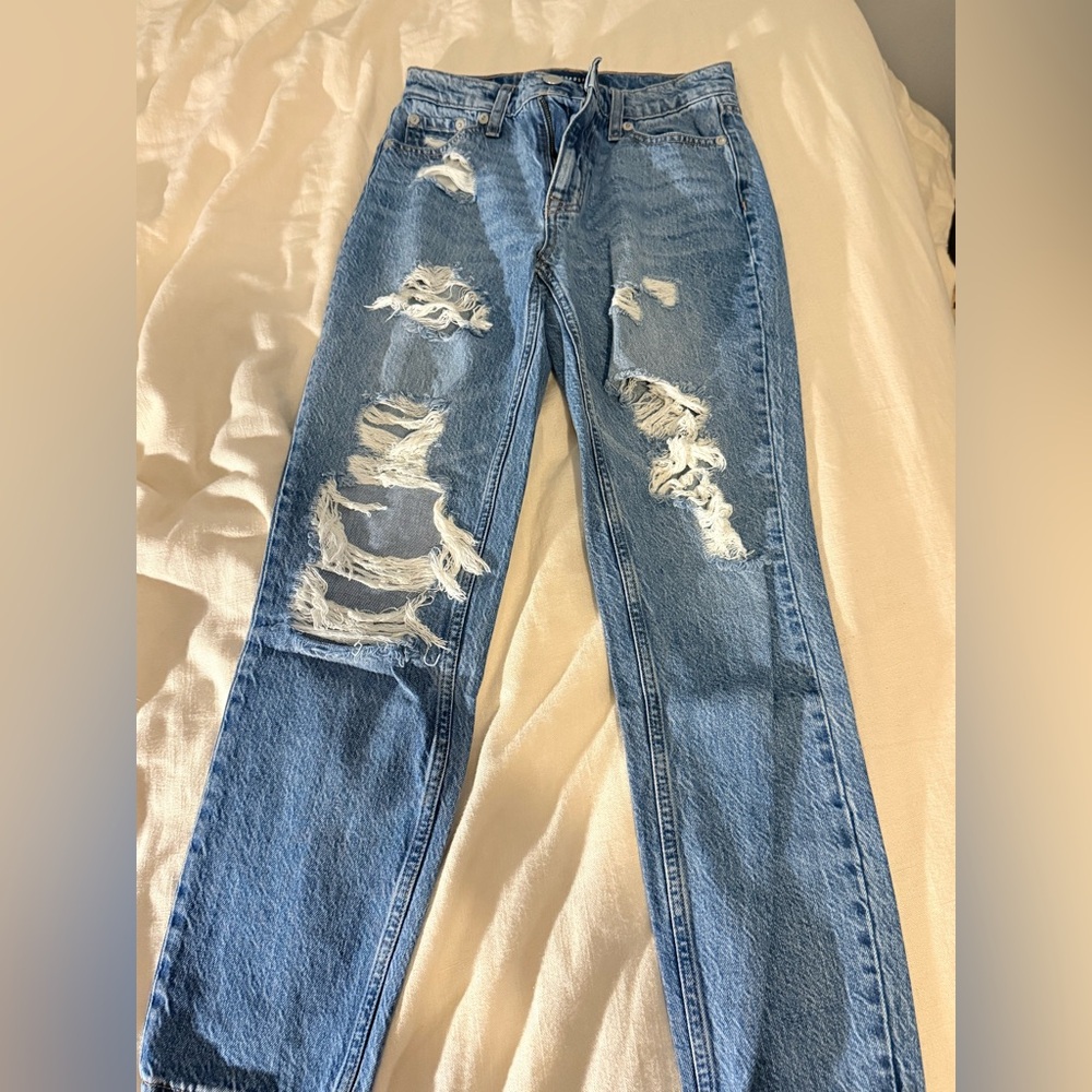 Aeropostale Blue Mom Jeans